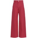 ワンドラー WANDLER ズボン パンツ レディース パープル Trousers 'Flare' pants 12010111859 Fuchsia 関税 送料無料 ラッピング無料 2023SS ju