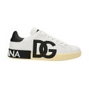 【本日5の付く日ポイント4倍!!】 DOLCE&GABBANA ドルチェ&ガッバーナ ホワイト White/Black 'Portofino' sneakers スニーカー メンズ 春夏2023 CS1772AC33089697 【関税・送料無料】【ラッピング無料】 ju