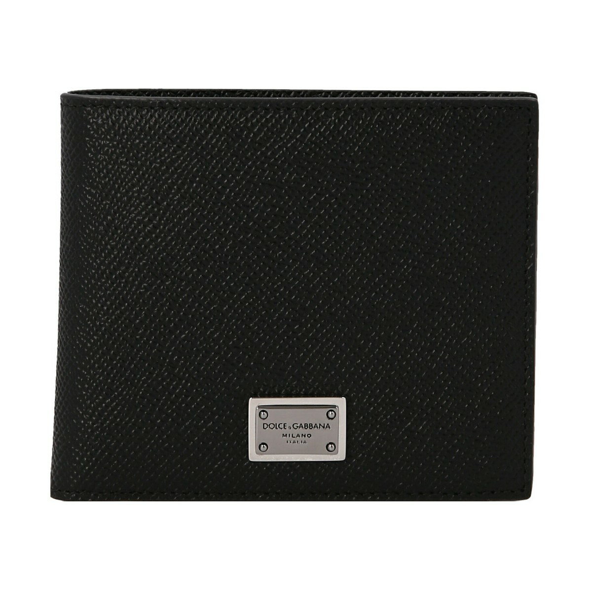 ドルチェ＆ガッバーナ 財布（メンズ） DOLCE&GABBANA ドルチェ&ガッバーナ ブラック Black Logo plaque wallet 財布 メンズ 秋冬2023 BP1321AG21980999 【関税・送料無料】【ラッピング無料】 ju