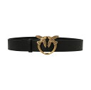 ピンコ PINKO ベルト レディース ブラック Belts 'Love berry' belt 100120A0F1Z99Q Black 関税 送料無料 ラッピング無料 2023AW ju