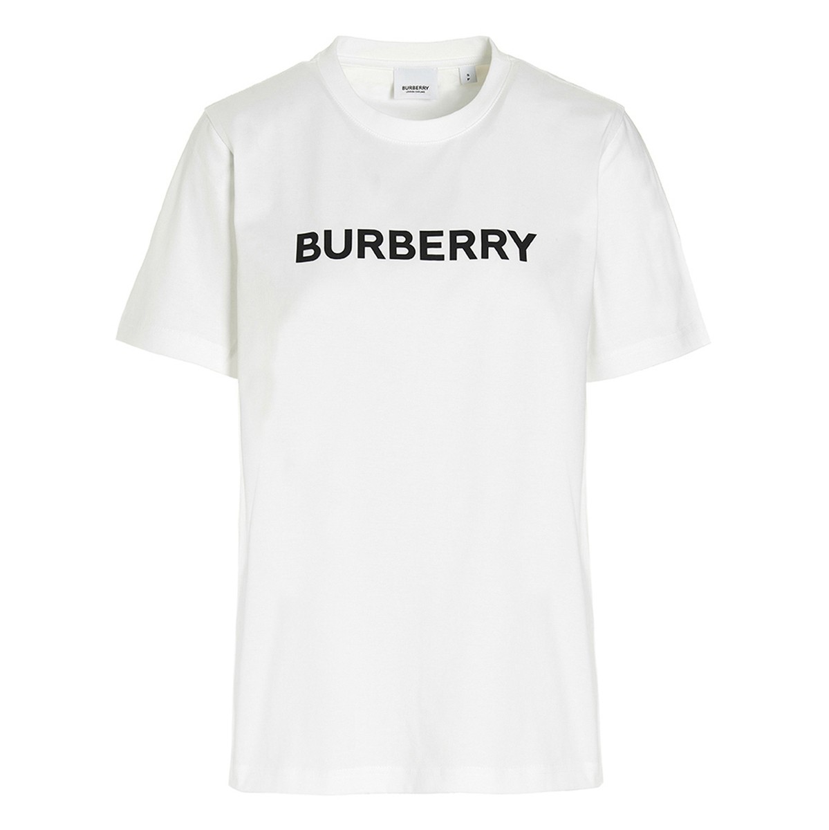 BURBERRY バーバリー White/Black Logo t-shirt Tシャツ レディース 秋冬2023 8056724WHITE 【関税・送料無料】【ラッピング無料】 juのサムネイル