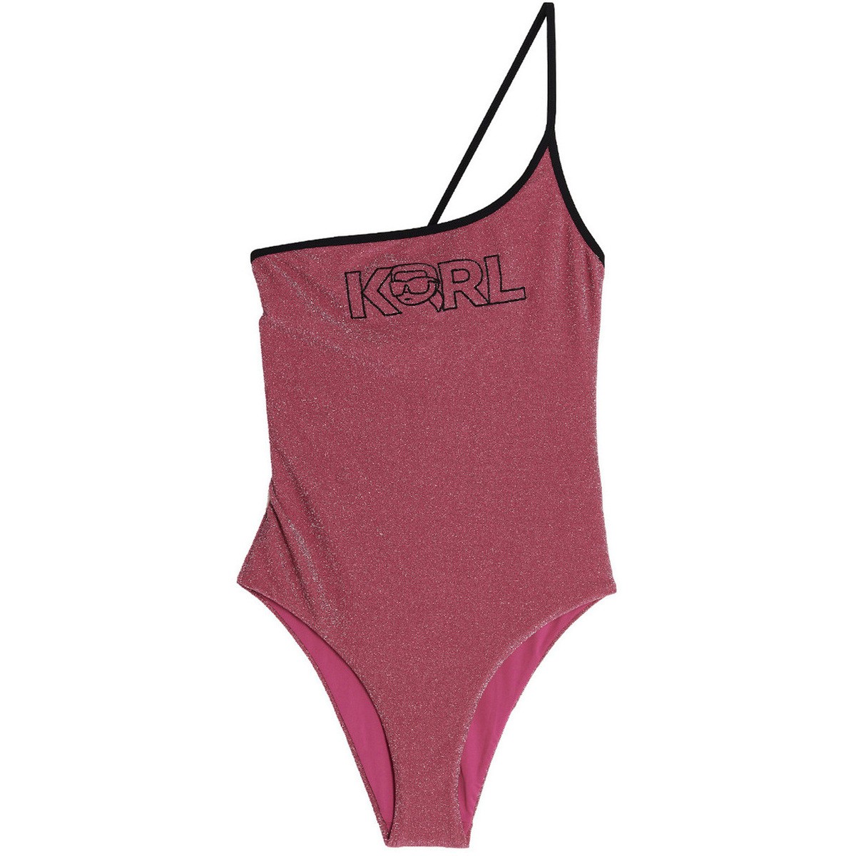 KARL LAGERFELD J[ K[tFh p[v Fuchsia 'Ikonik 2.0' one-piece swimsuit XCEFA fB[X t2023 230W2230493 y֐ŁEzybsOz ju