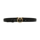 ピンコ PINKO ベルト レディース ブラック Belts 'Love Berry’ belt 100143A0F1Z99Q Black 関税 送料無料 ラッピング無料 2023SS ju
