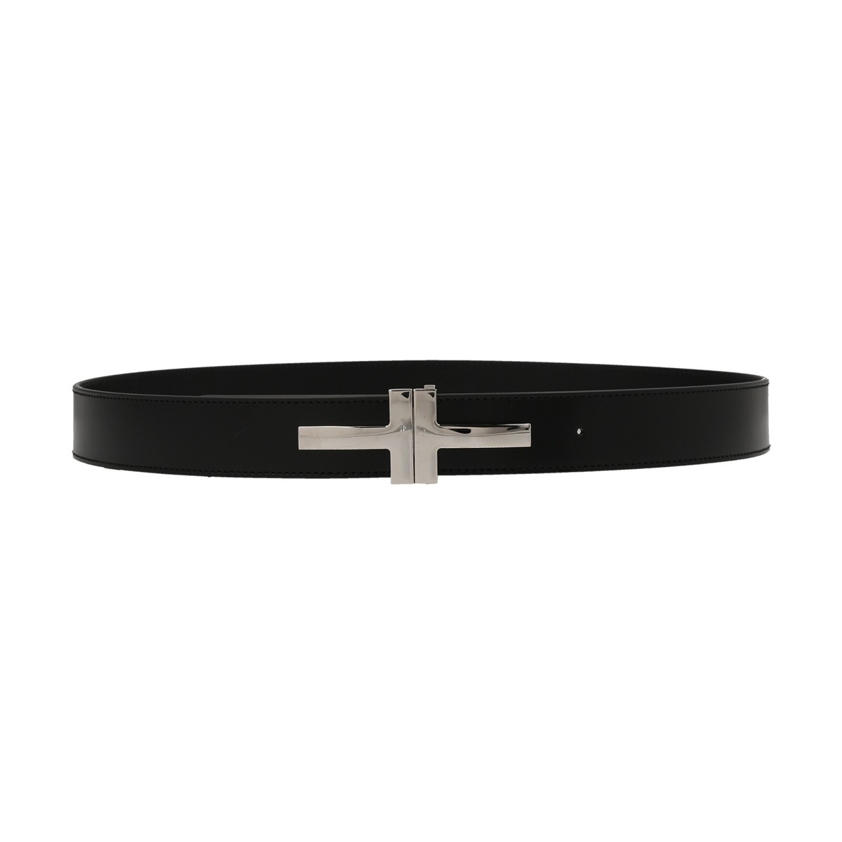 トムフォード 【土日限定クーポン配布中！】 TOM FORD トム フォード ブラック Black Logo buckle belt ベルト メンズ 春夏2024 TB252LCL052S1N001 【関税・送料無料】【ラッピング無料】 ju