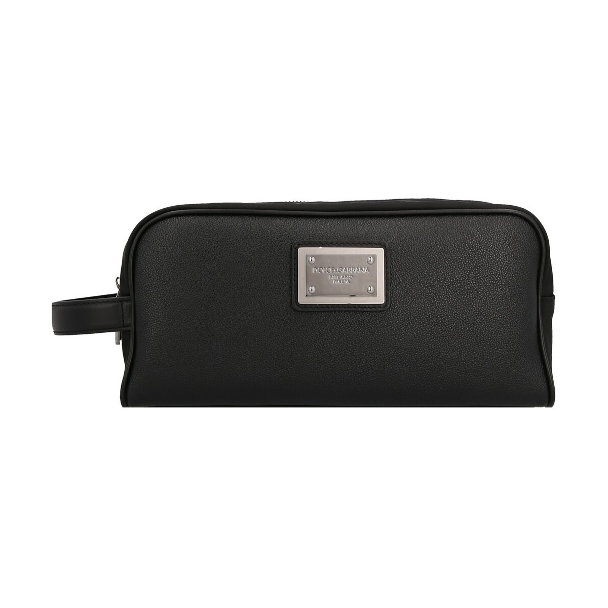 セカンドバッグ DOLCE&GABBANA ドルチェ&ガッバーナ ブラック Black Logo plaque beauty plaque クラッチバッグ メンズ 春夏2024 BT0989AD4478B956 【関税・送料無料】【ラッピング無料】 ju