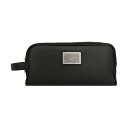 DOLCE&GABBANA ドルチェ&ガッバーナ ブラック Black Logo plaque beauty plaque クラッチバッグ メンズ 春夏2024 BT0989AD4478B956 【関税・送料無料】【ラッピング無料】 ju