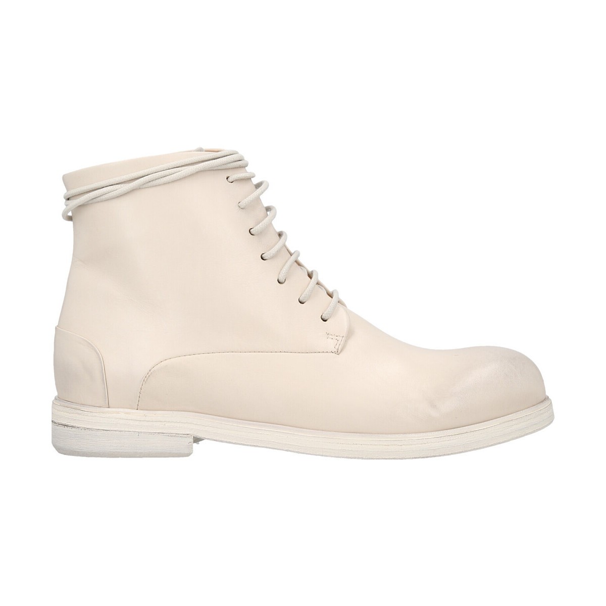 【土日限定クーポン配布中！】 MARSELL マルセル ホワイト White 'Zucca Media' ankle boots ブーツ レディース 春夏2023 MW5980193180 【関税・送料無料】【ラッピング無料】 ju