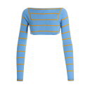 【15,000円以上1,000円OFF!!】 EMILIO PUCCI エミリオ プッチ ブルー Light Blue Cut-out cropped sweater ニットウェア レディース 春夏2023 3EKM033E951A93 【関税・送料無料】【ラッピング無料】 ju