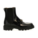 【10周年記念クーポン！P4倍！】 TOD'S トッズ ブラック Black Chelsea ankle boots ブーツ レディース 秋冬2023 XXW08J0HO40RBTB999 【関税・送料無料】【ラッピング無料】 ju