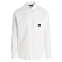 ドルチェ&ガッバーナ 【15,000円以上1,000円OFF!!】 DOLCE&GABBANA ドルチェ&ガッバーナ ホワイト White 'DG essential' shirt シャツ メンズ 春夏2023 G5JG4TFU5U8W0800 【関税・送料無料】【ラッピング無料】 ju