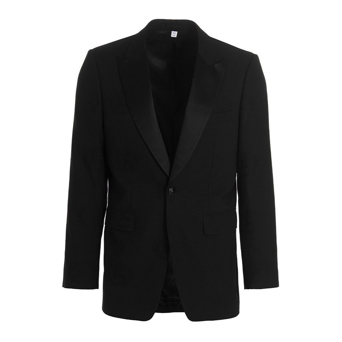 BURBERRY バーバリー ブラック Black 'Edinburgh' blazer ジャケット メンズ 春夏2023 8063768BLACK 【関税・送料無料】【ラッピング無料】 ju