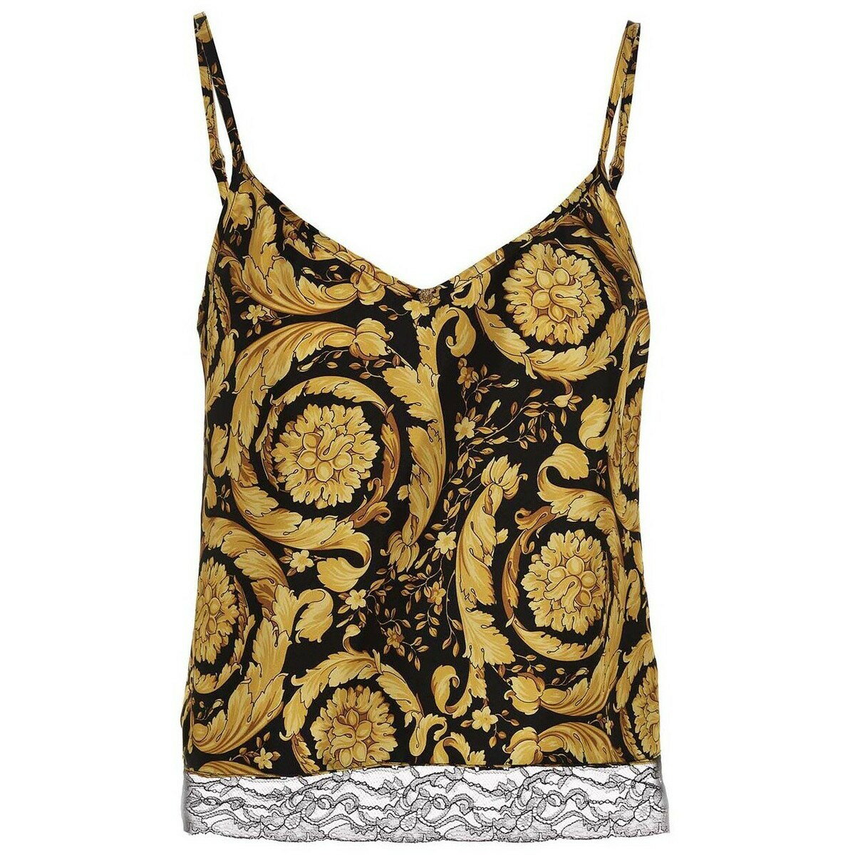 versace 【本日5の付く日ポイント4倍!】 VERSACE ヴェルサーチ マルチカラー Multicolor 'Barocco' tank top アンダーウェア レディース 春夏2023 10085571A061555B000 【関税・送料無料】【ラッピング無料】 ju