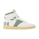 ルード RHUDE スニーカー メンズ グリーン Sneakers 'Rhecess Hi' sneakers RHSS23FO224894431293 Green 関税 送料無料 ラッピング無料 2023SS ju
