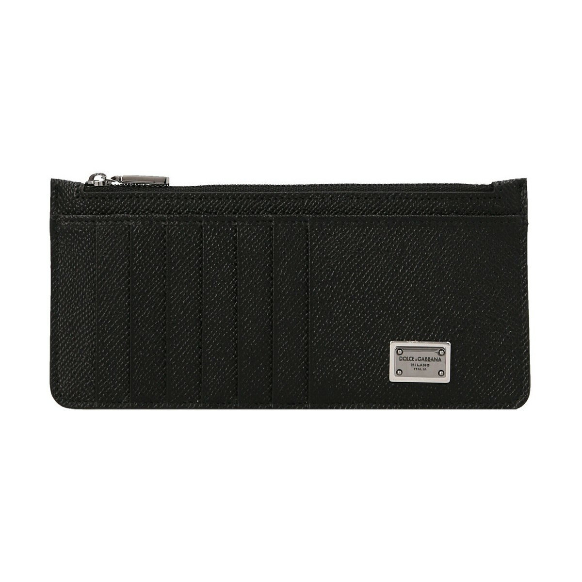 ドルチェ＆ガッバーナ 財布（メンズ） DOLCE&GABBANA ドルチェ&ガッバーナ ブラック Black Logo leather wallet 財布 メンズ 春夏2023 BP2172AG21980999 【関税・送料無料】【ラッピング無料】 ju