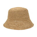 【三連休限定1000円OFF】 アイビリーブ IBELIV ハット 帽子 レディース ベージュ Hats ‘Andao’ bucket hat ANDAOTEA Beige 関税 送料無料 ラッピング無料 2024SS ju