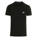 ドルチェ&ガッバーナ DOLCE&GABBANA ドルチェ&ガッバーナ ブラック Black T-shirt 'DG Essential' Tシャツ メンズ 秋冬2023 G8PT1TG7F2IN0000 【関税・送料無料】【ラッピング無料】 ju
