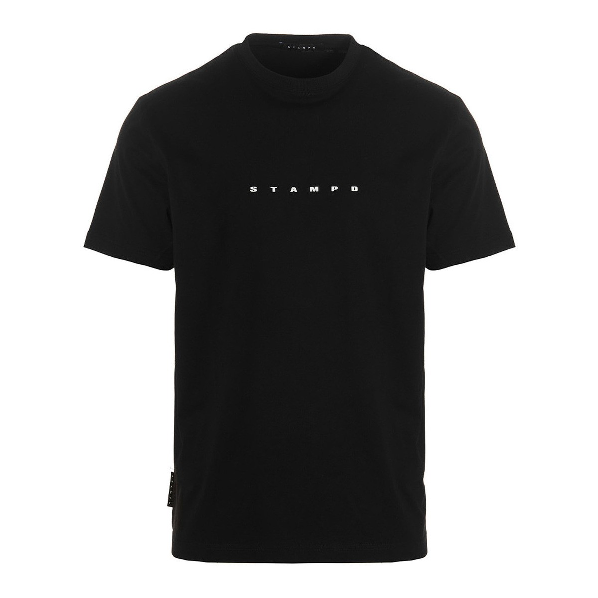 STAMPD スタンプド ブラック Black T-shirt 039 Strike Logo Perfect 039 Tシャツ メンズ 春夏2023 SLAM3047TEBLK 【関税 送料無料】【ラッピング無料】 ju