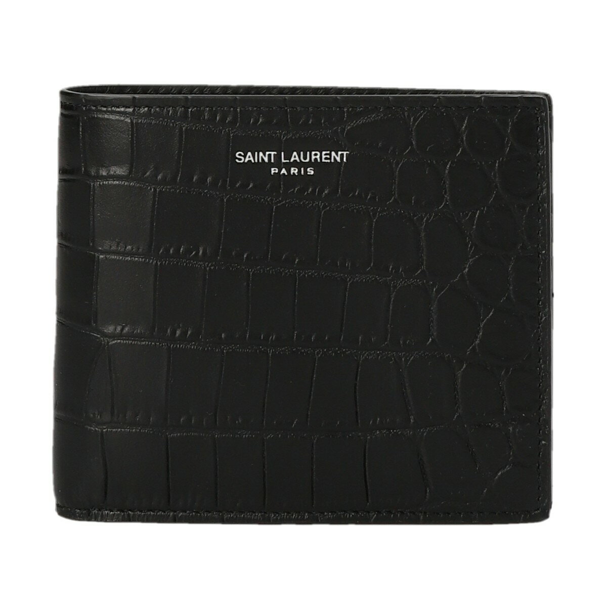 SAINT LAURENT PARIS イヴ サンローラン ブラック Black 'Saint Laurent Paris East/West' wallet 財布 メンズ 春夏2023 396307DZEDE1000 【関税・送料無料】【ラッピング無料】 ju