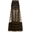 SAINT LAURENT PARIS イヴ サンローラン マルチカラー Multicolor Chevron long skirt スカート レディース 春夏2023 723489Y3G161107 【関税・送料無料】【ラッピング無料】 ju