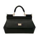 DOLCE&GABBANA ドルチェ&ガッバーナ ブラック Black 'Sicily' small handbag バッグ レディース 秋冬2023 BB7116A100180999 【関税・送料無料】【ラッピング無料】 ju