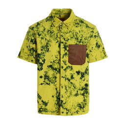 【0の付く日ポイント4倍】 FERRARI フェラーリ イエロー Yellow 'Bleach & Dye' shirt シャツ メンズ 春夏2023 4790697 【関税・送料無料】【ラッピング無料】 ju