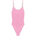 フンザ ジー HUNZA G 水着 スイムウェア レディース ピンク Swimwear 'Pamela' one-piece swimsuit PAMELASWIMBUBBLEGUM Pink 関税 送料無料 ラッピング無料 2024SS ju