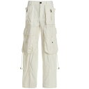 【15,000円以上ご購入で1,000円OFF！】 DSQUARED2 ディースクエアード ホワイト White Cargo pants パンツ レディース 春夏2023 S75KB0321S54545101 【関税・送料無料】【ラッピング無料】 ju