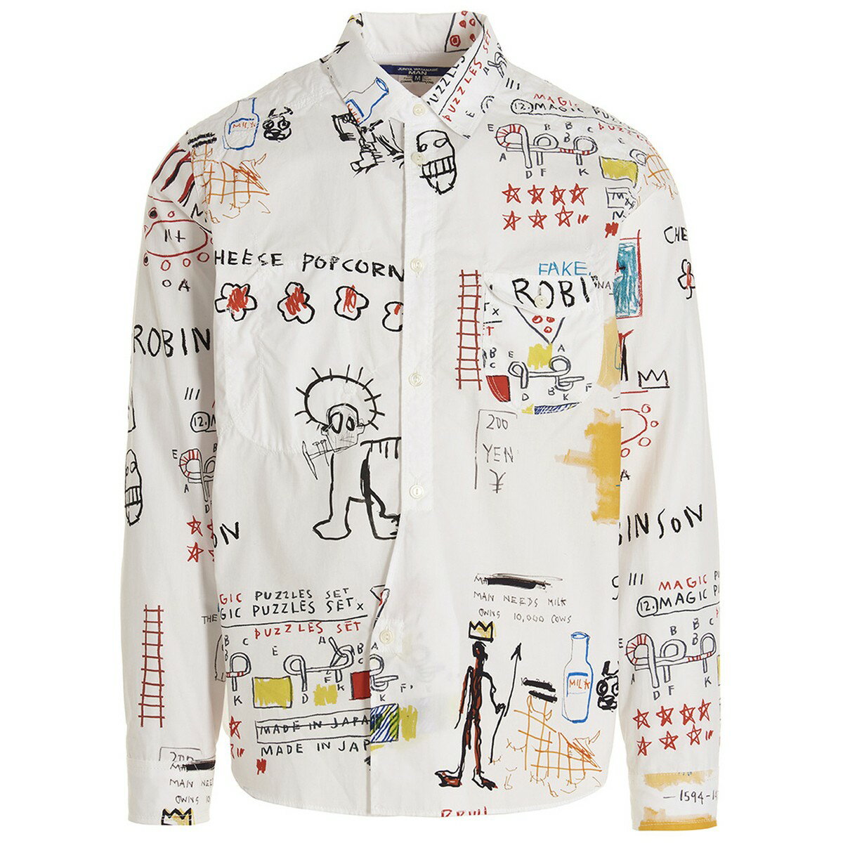JUNYA WATANABE COMME DES GARCONS ジュンヤ ワタナベ コム デ ギャルソン Multicolor 'Basquiat' shirt シャツ メンズ 春夏2023 WKB0120511 【関税・送料無料】【ラッピング無料】 juのサムネイル