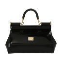 DOLCE&GABBANA ドルチェ&ガッバーナ ブラック Black 'Sicily' small handbag バッグ レディース 春夏2024 BB7116A103780999 【関税・送料無料】【ラッピング無料】 ju