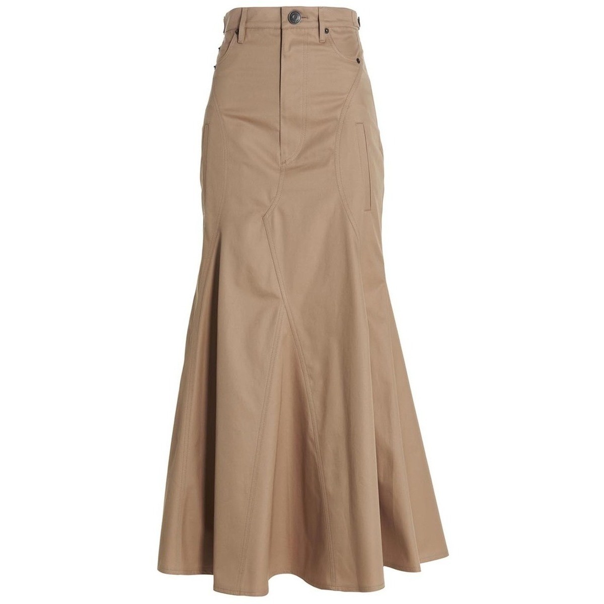 BURBERRY バーバリー ベージュ Beige Maxi skirt スカート レディース 春夏2023 8072129PALENUDE 【関税・送料無料】【ラッピング無料】 ju