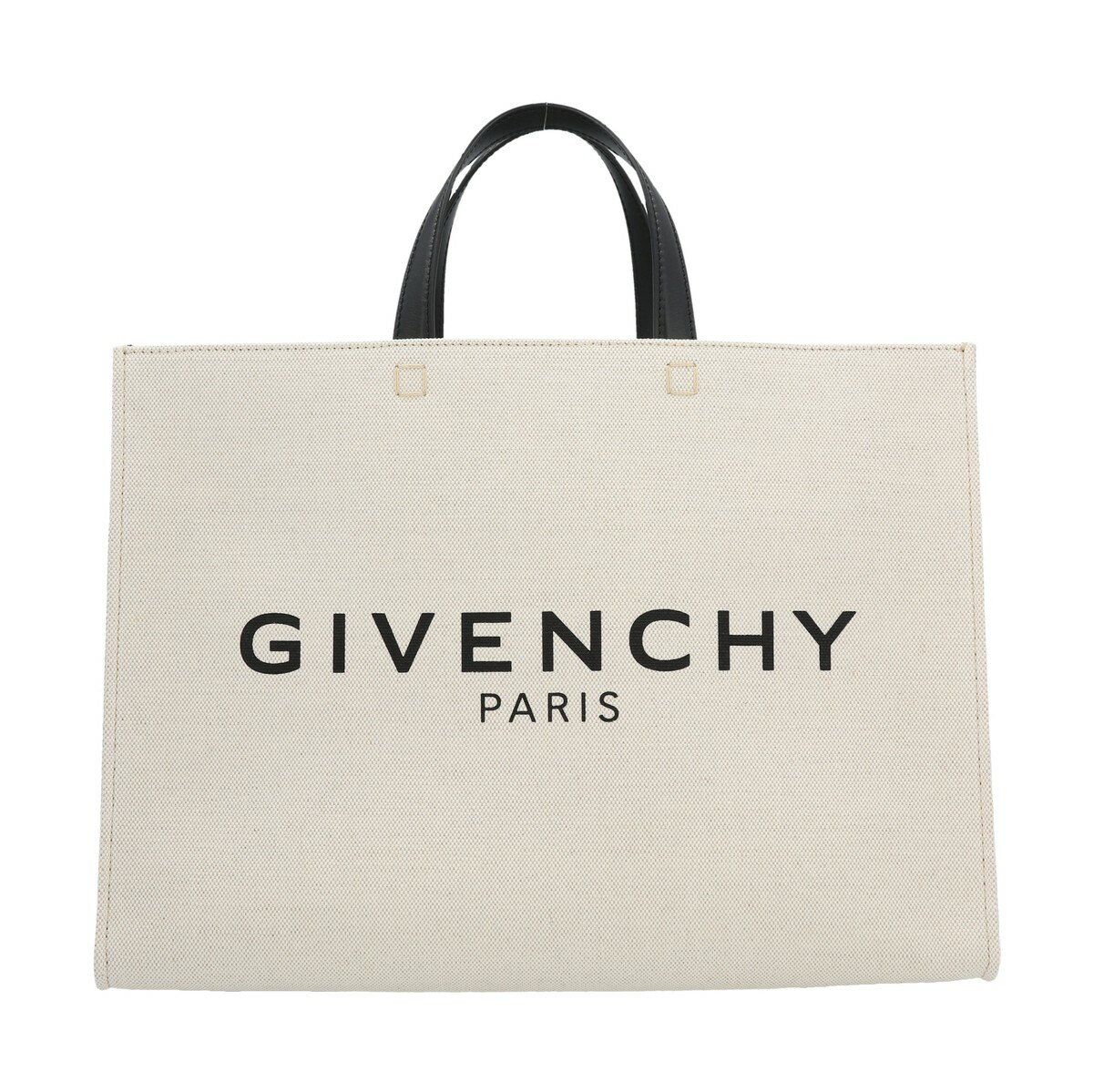 ジバンシィ GIVENCHY ジバンシィ ホワイト White/Black 'G' midi shopping bag トートバッグ レディース 秋冬2023 BB50N2B1DR255 【関税・送料無料】【ラッピング無料】 ju