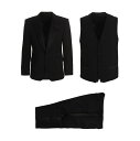 【15,000円以上1,000円OFF!!】 DOLCE&GABBANA ドルチェ&ガッバーナ ブラック Black 'DG Essential' suit スーツ メンズ 春夏2023 GKPUMTFUBE7N0000 【関税・送料無料】【ラッピング無料】 ju