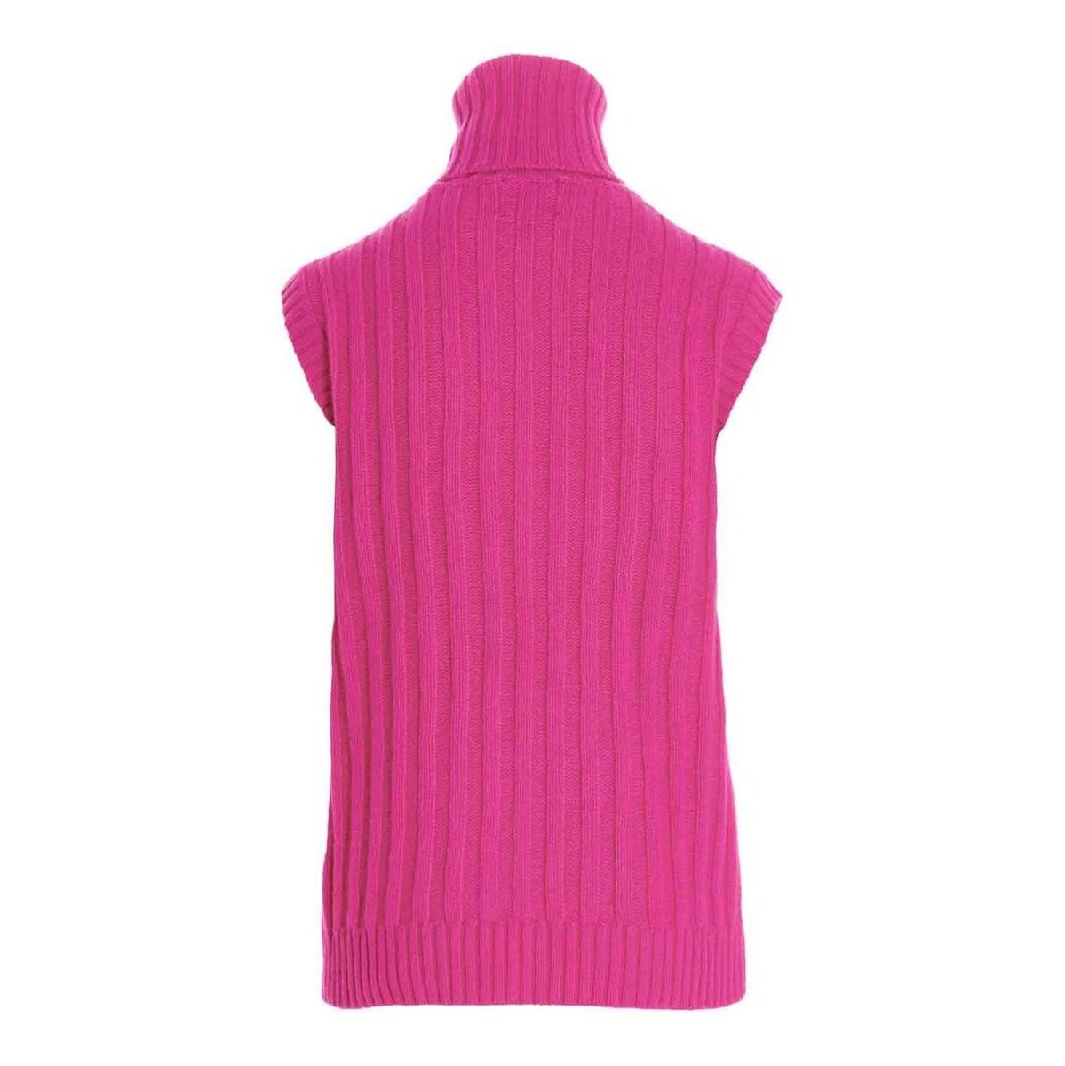 【楽天スーパーSALE対象商品】【3000円OFF!!】 JEJIA ジェジア Fuchsia High neck ribbed vest トップス レディース 秋冬2022 JEJIATURTLEGILETSHOCKPINKWOOL ju