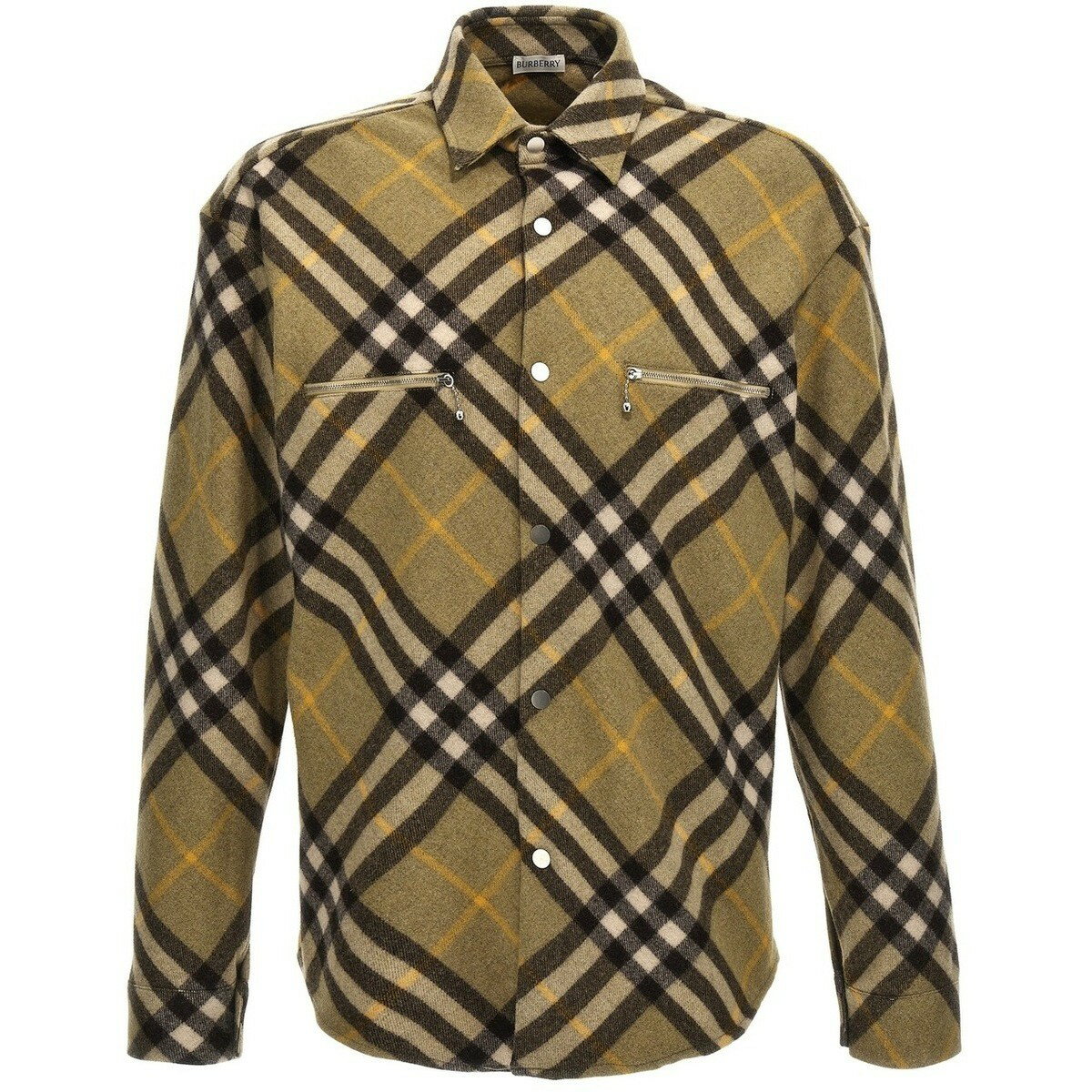 バーバリー BURBERRY バーバリー マルチカラー Multicolor 'Check' shirt シャツ メンズ 秋冬2023 8076470HUNTER 【関税・送料無料】【ラッピング無料】 ju