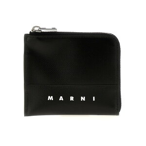 【15,000円以上1,000円OFF!!】 MARNI マルニ ブラック Black Logo wallet 財布 メンズ 春夏2024 PFMI0075A0P576900N99 【関税・送料無料】【ラッピング無料】 ju