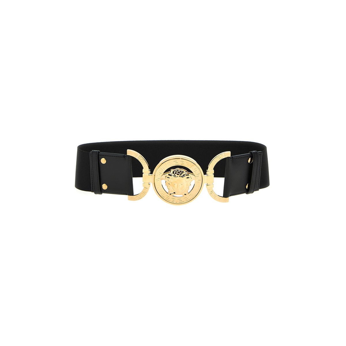 ヴェルサーチェ ベルト（レディース） 【本日5の付く日ポイント4倍!】 VERSACE ヴェルサーチ ブラック Black 'La Medusa' belt ベルト レディース 秋冬2023 10100731A071311B00V 【関税・送料無料】【ラッピング無料】 ju