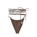 イヴ サンローラン SAINT LAURENT PARIS 水着 スイムウェア レディース ベージュ Swimwear Lacing bikini briefs 733706Y34DI1034 Beige 関税 送料無料 ラッピング無料 2023SS ju