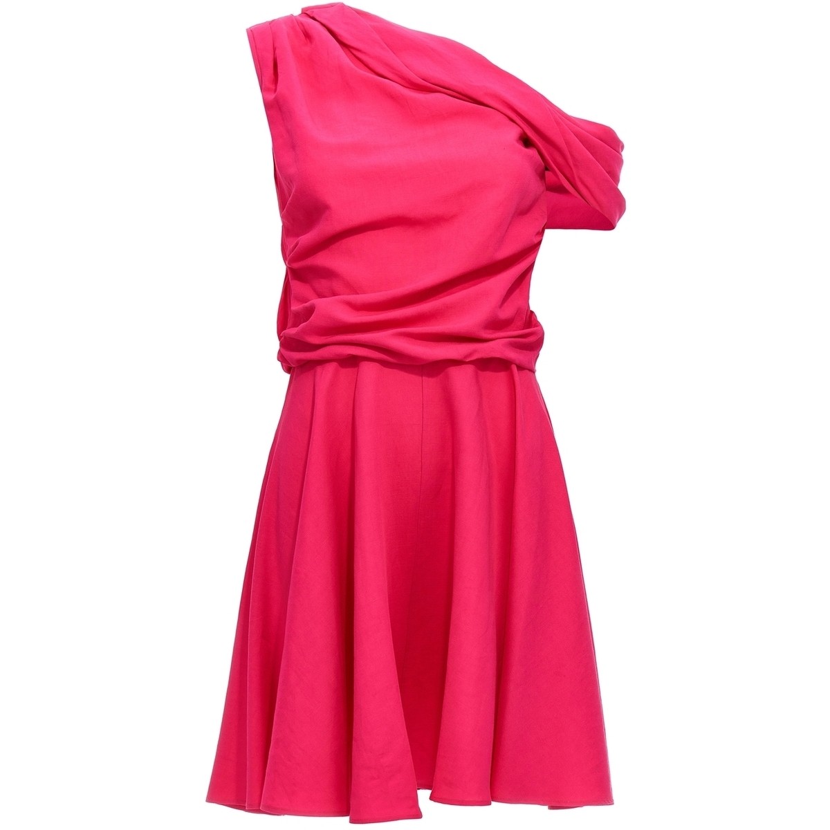 ROCHAS ロシャス パープル Fuchsia Draping