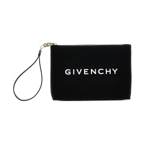 【15,000円以上ご購入で1,000円OFF！】 GIVENCHY ジバンシィ ブラック Black Large canvas pouch クラッチバッグ レディース 春夏2024 BB60KSB1F1001 【関税・送料無料】【ラッピング無料】 ju