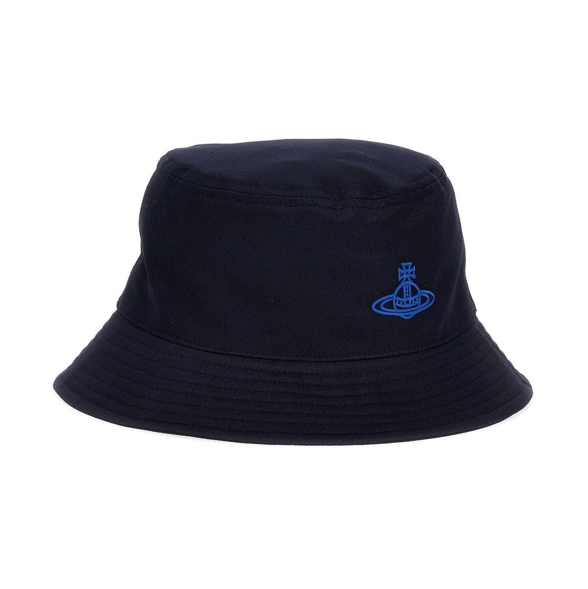 VIVIENNE WESTWOOD ヴィヴィアン・ウエストウッド Blue Logo embroidery bucket hat 帽子 レディース 春夏2023 81020009W00KTOLK410OL 【関税・送料無料】【ラッピング無料】 juのサムネイル