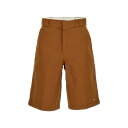 DICKIES ディッキーズ ブラウン Brown Cotton bermuda shorts ショーツ メンズ 春夏2023 DK0A4XOZDB01 【関税・送料無料】【ラッピング無料】 ju