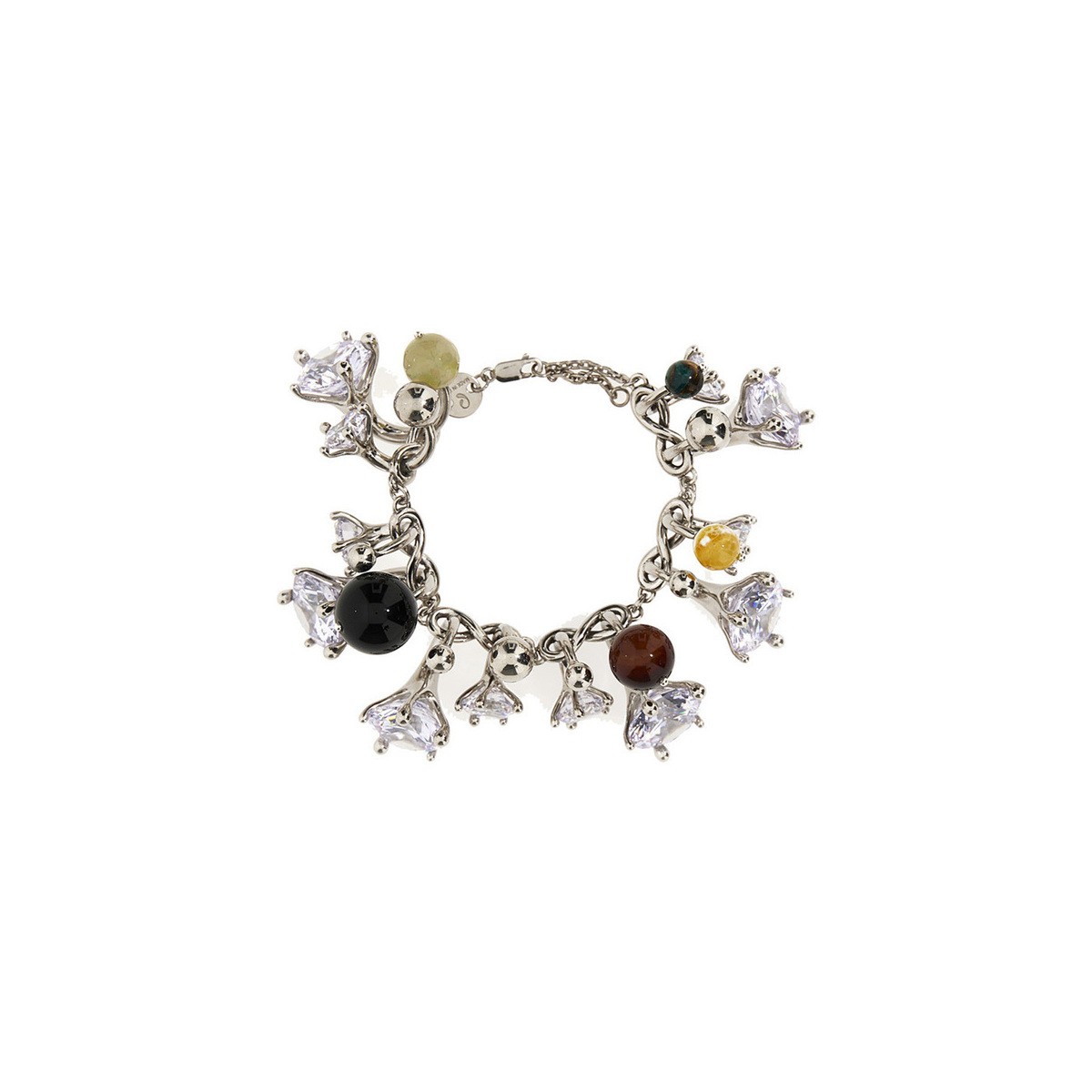 【土日限定クーポン配布中！】 PANCONESI シルバー Silver 'Diamanti bracelet' bracelet ジュエリー ..