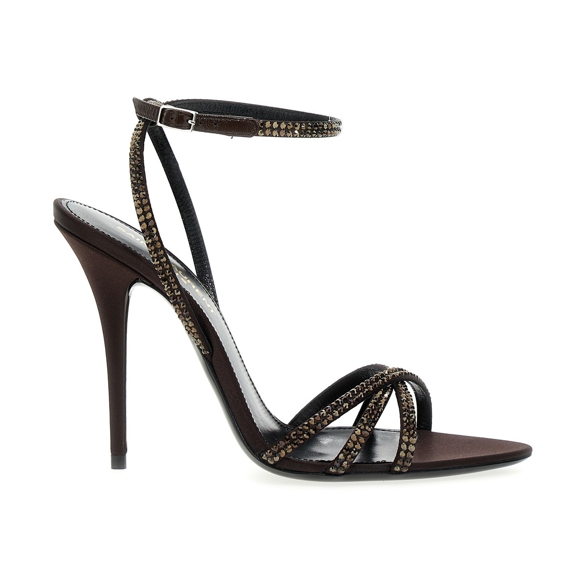 SAINT LAURENT PARIS イヴ サンローラン Brown 'Ava' sandals サンダル レディース 春夏2023 7315711UUAC6060 【関税・送料無料】【ラッピング無料】 juのサムネイル
