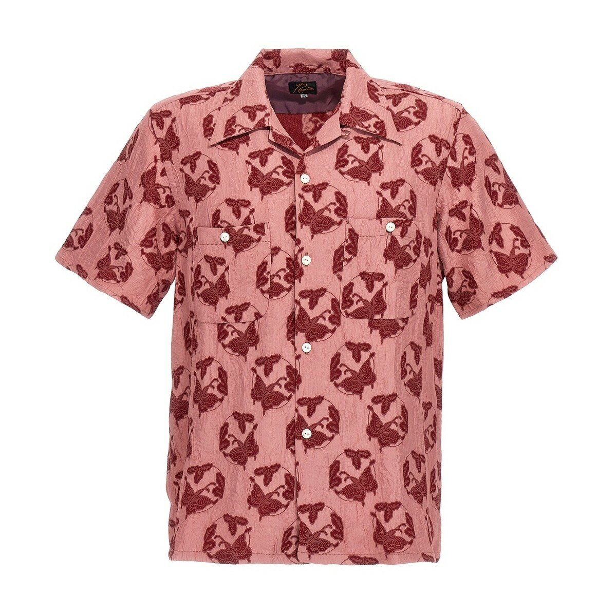 NEEDLES ニードルス Pink Jacquard shirt シャツ メンズ 春夏2023 MR240BPINK 【関税・送料無料】【ラッピング無料】 juのサムネイル