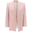 【1000円OFFクーポン配布中!!】 ヴィクトリアベッカム VICTORIA BECKHAM スーツジャケット スーツ ジャケット レディース ピンク Suit Jackets Single-breasted blazer jacket 1223WJK004761BBLUSH Pink 関税 送料無料 ラッピング無料 2023SS ju