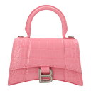 ハンドバッグ 【15,000円以上1,000円OFF!!】 BALENCIAGA バレンシアガ ピンク Pink 'Hourglass XS' handbag バッグ レディース 春夏2023 5928331LR6Y5812 【関税・送料無料】【ラッピング無料】 ju