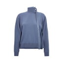 FENDI フェンディ ブルー Light Blue Maglione collo alto ニットウェア レディース 春夏2023 FZX972ANJKF1KE5 【関税・送料無料】【ラッピング無料】 ju