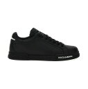 DOLCE&GABBANA ドルチェ&ガッバーナ ブラック Black Portofino sneakers スニーカー メンズ 秋冬2023 CS2213AA3358B956 【関税・送料無料】【ラッピング無料】 ju