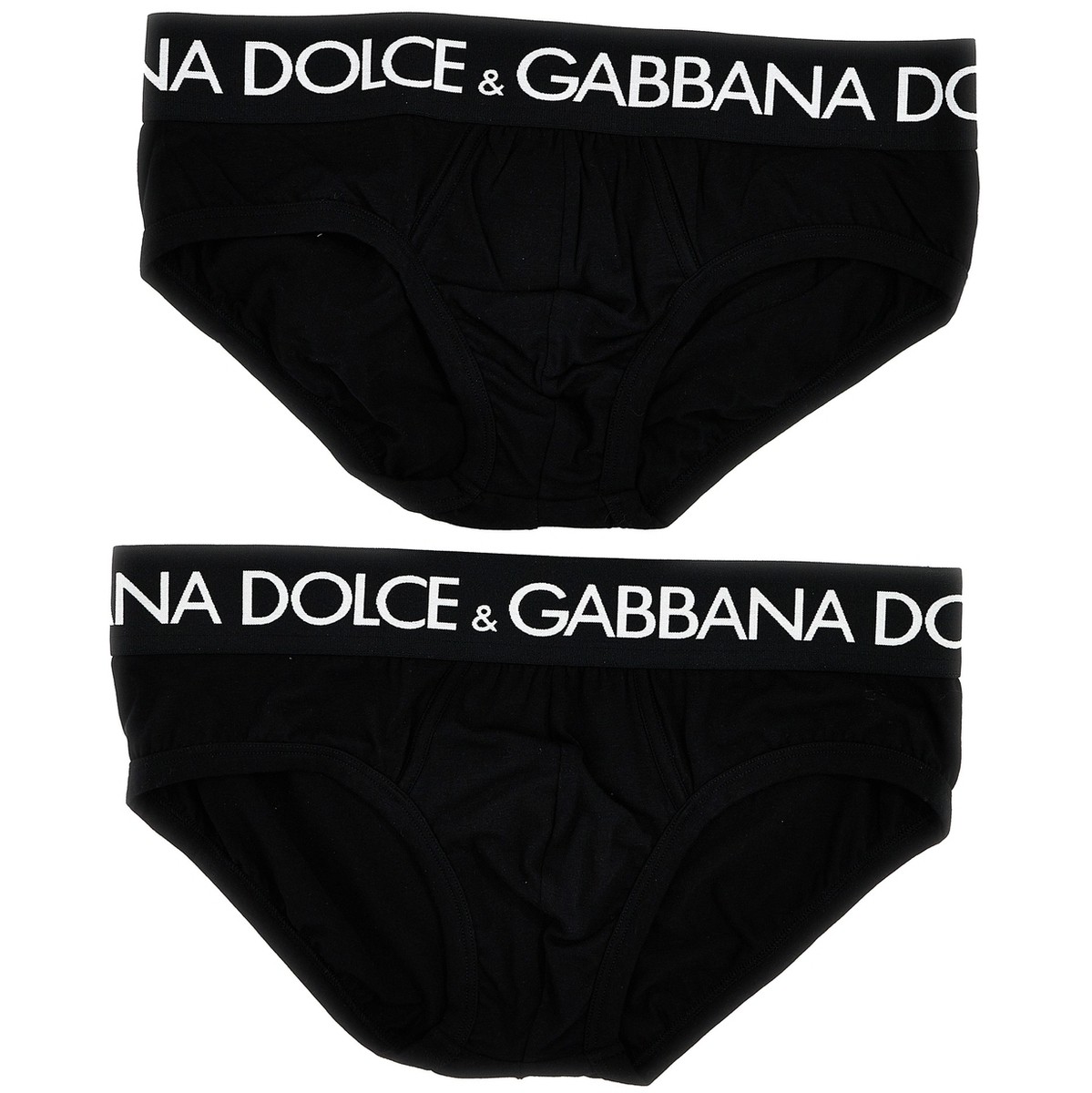 ドルチェ&ガッバーナ DOLCE&GABBANA ドルチェ&ガッバーナ ブラック Black Brando 2-pack briefs アンダーウェア メンズ 秋冬2023 M9D69JONN97N0000 【関税・送料無料】【ラッピング無料】 ju