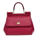 DOLCE&GABBANA ドルチェ&ガッバーナ パープル Fuchsia Sicily mini handbag バッグ レディース 秋冬2023 BB6003A10018I484 【関税・送料無料】【ラッピング無料】 ju